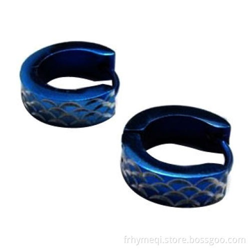 Fashionable surgical steel earrings